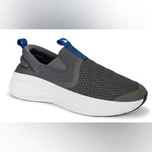 Men's Rugged Shark Active Recovery Step-In Shoes. Size 8 & 10 Grey.     NWT